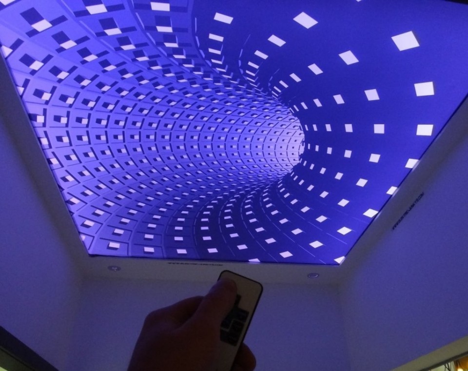 Заказать 3d натяжные потолки в г. Скопин